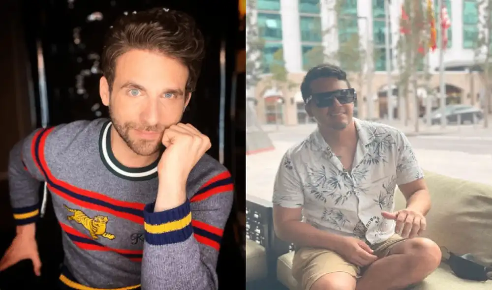 El conductor no está a favor de la postura de la expareja de Andrea San Martín. Foto: Rodrigo González/Juan Víctor Sánchez/Instagram