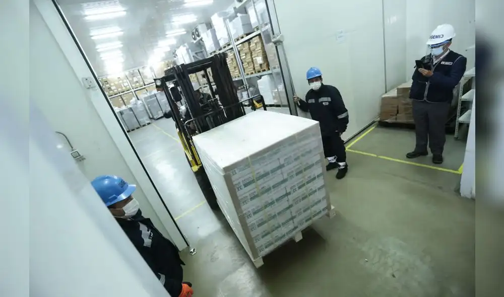 El arribo llegó este viernes 4 de marzo. Foto: Minsa