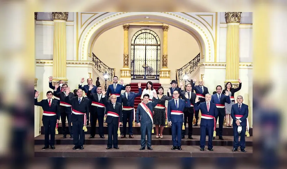 El cuarto gabinete ministerial liderado por Aníbal Torres juró el último 8 de febrero tras la renuncia de Mirtha Vásquez. Foto: Diario Oficial El Peruano El cuarto gabinete ministerial liderado por Aníbal Torres juró el último 8 de febrero tras la renuncia de Mirtha Vásquez. Foto: Diario Oficial El Peruano