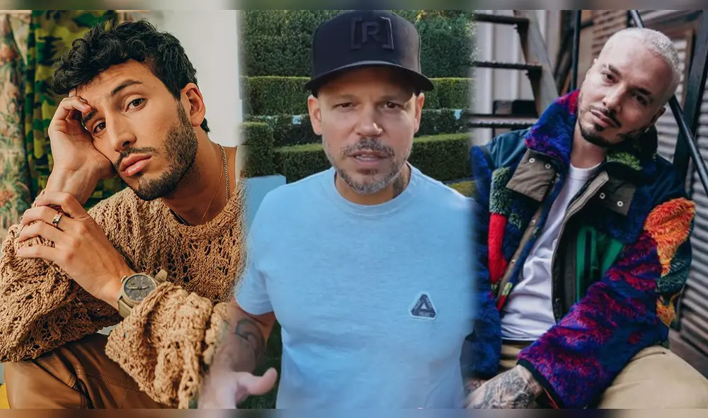 Sin nombrar a los protagonistas del conflicto, Sebastián Yatra, escribió un mensaje percibido como una reacción por la tiradera de René a J Balvin. Foto: composición/Instagram