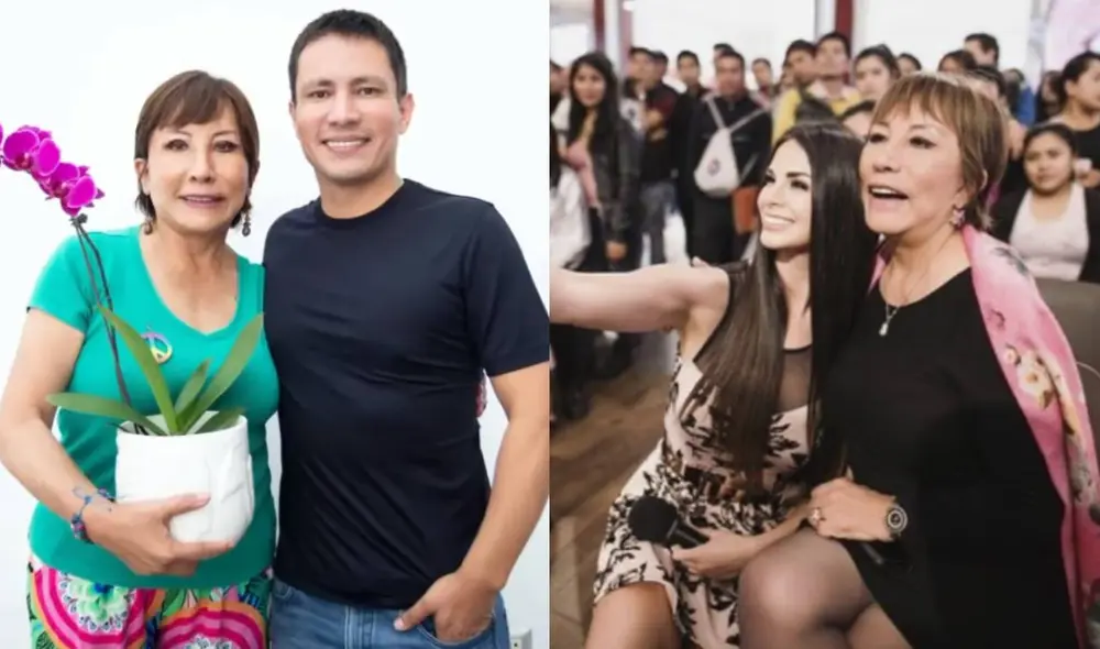 Renzo Costa y Sully Sáenz, expareja de su hijo, llevan una buena relación. Foto: composición/ Instagram