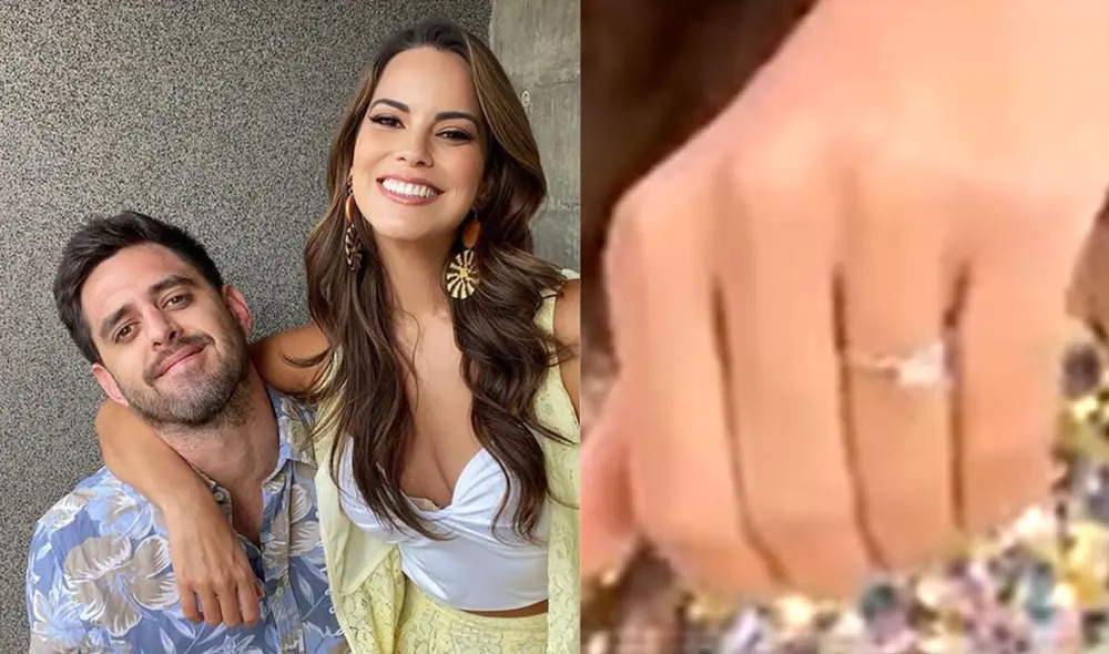 Valeria Piazza y Pierre Cateriano se encuentran emocionados por los preparativos de su boda. Foto: composición LR / Instagram / América TV