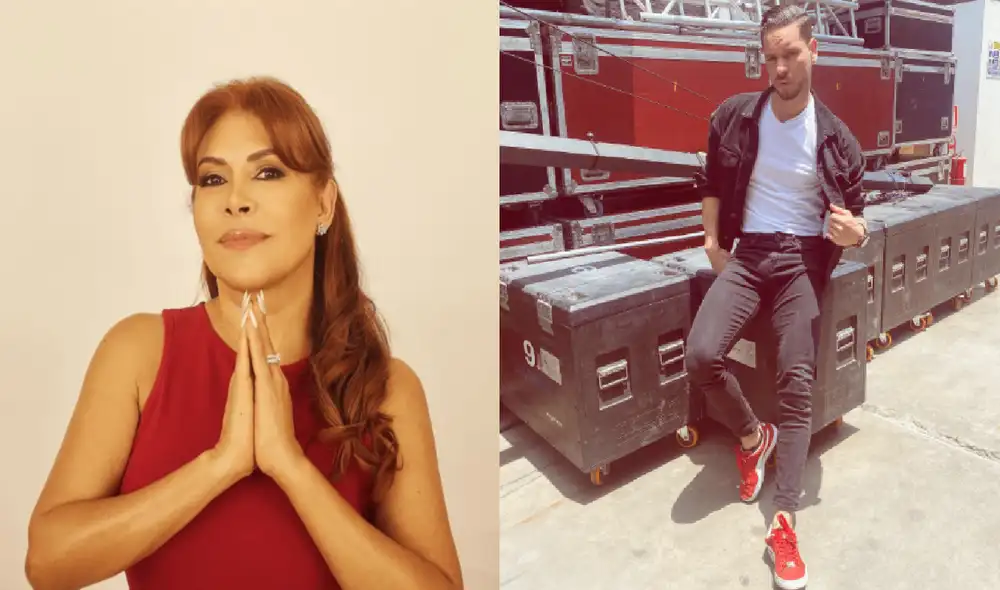 La conductora aseguró que el competidor no le parece nada simpático. Foto: Magaly Medina/Anthony Aranda/Instagram La conductora aseguró que el competidor no le parece nada simpático. Foto: Magaly Medina/Anthony Aranda/Instagram