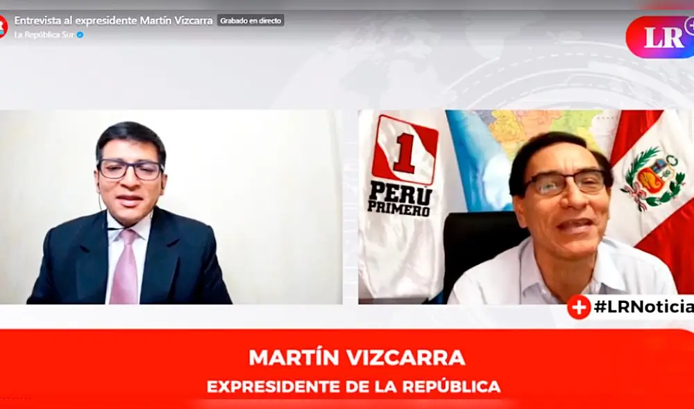 Martin Vizcarra aclaró que ninguna persona en su núcleo familiar lo llamada “lagarto”. Foto: captura LR Noticias Puno