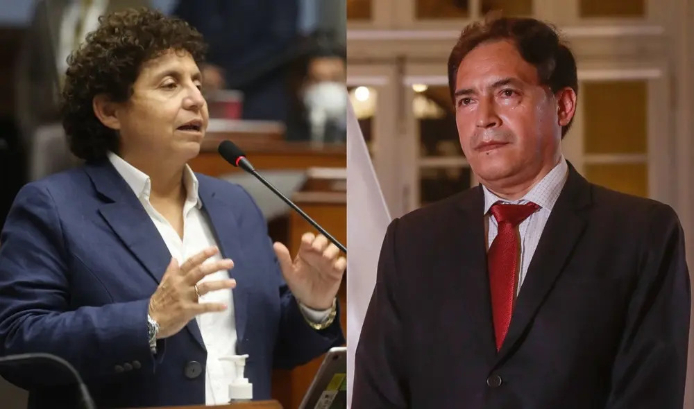 Nicolás Bustamante asumió el MTC el último 4 de marzo, en reemplazo de Juan Silva. Foto: composición/Congreso/Presidencia