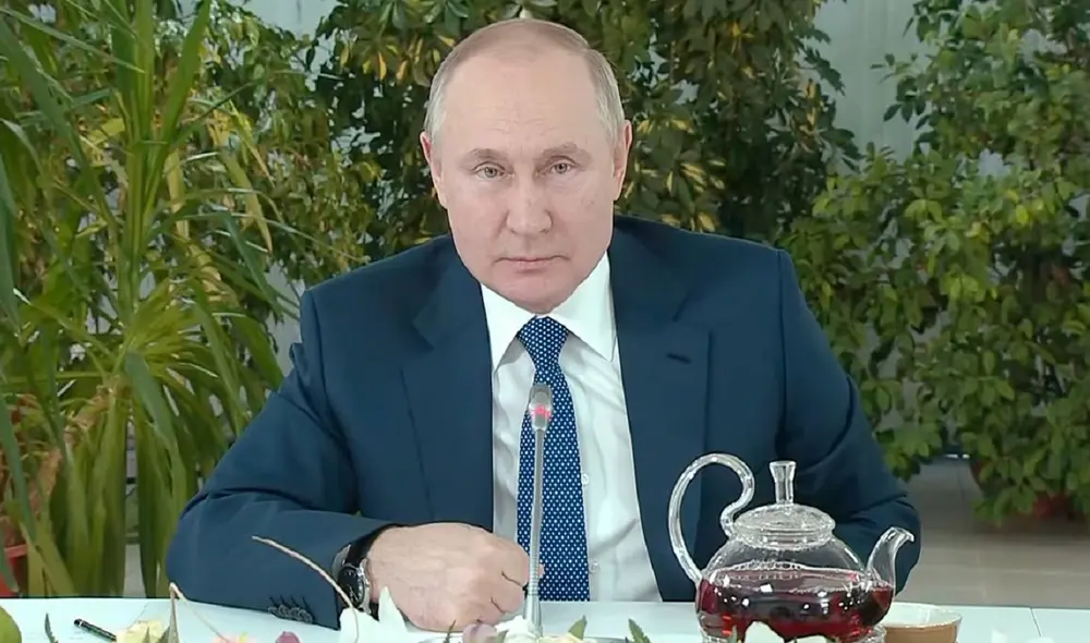 Vladimir Putin se pronunció este sábado sobre la invasión rusa a Ucrania. Foto: RT