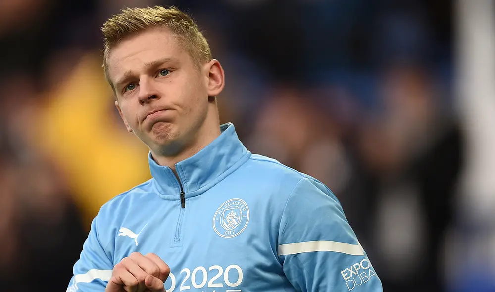 Oleksandr Zinchenko no ha jugado profesionalmente en la liga de Ucrania. Foto: AFP Oleksandr Zinchenko no ha jugado profesionalmente en la liga de Ucrania. Foto: AFP