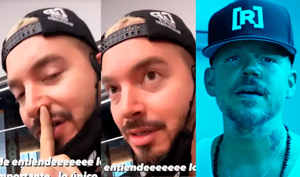 J Balvin y Residente continúan enfrentados. Foto: capturas Instagram / YouTube J Balvin y Residente continúan enfrentados. Foto: capturas Instagram / YouTube