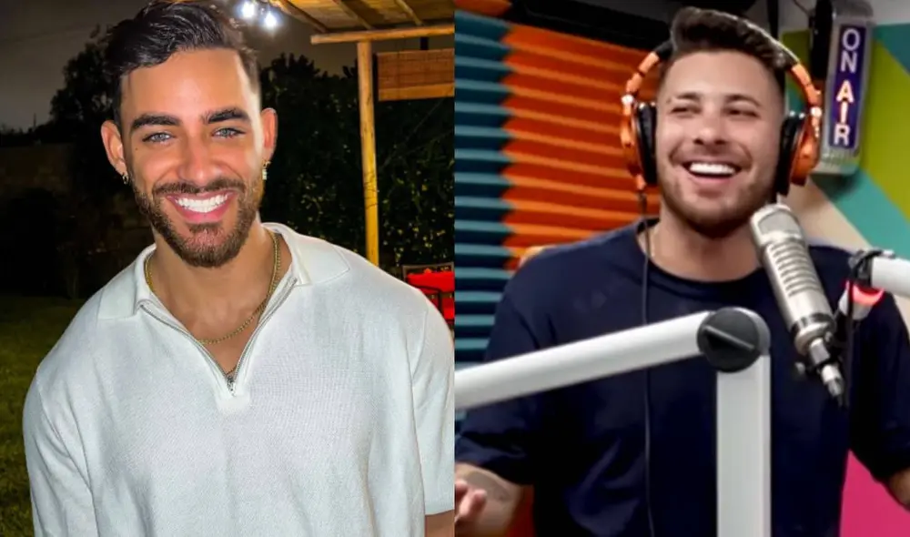 Austin Palao y Miguel Melfi conservan su amistad tras el fin de El poder del amor. Foto: composición/ Instagram/ captura de YouTube