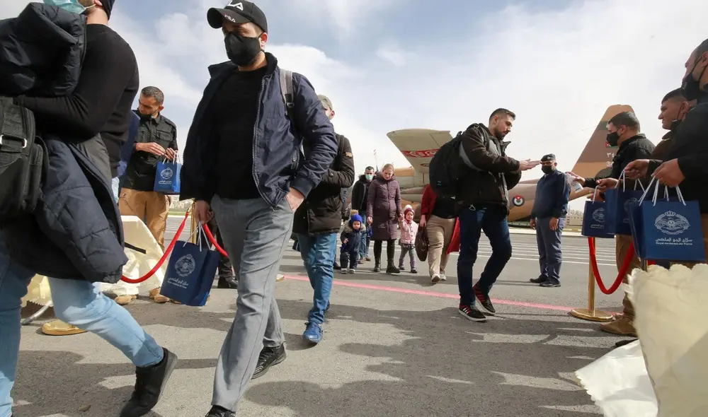Polonia es el país que más refugiados ucranianos recibió. Foto: AFP Polonia es el país que más refugiados ucranianos recibió. Foto: AFP