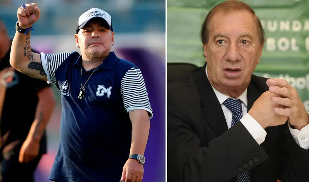 Diego Maradona fue el líder de la selección 1986 que dirigió Carlos Bilardo. Foto: composición Gimnasia La Plata/EFE