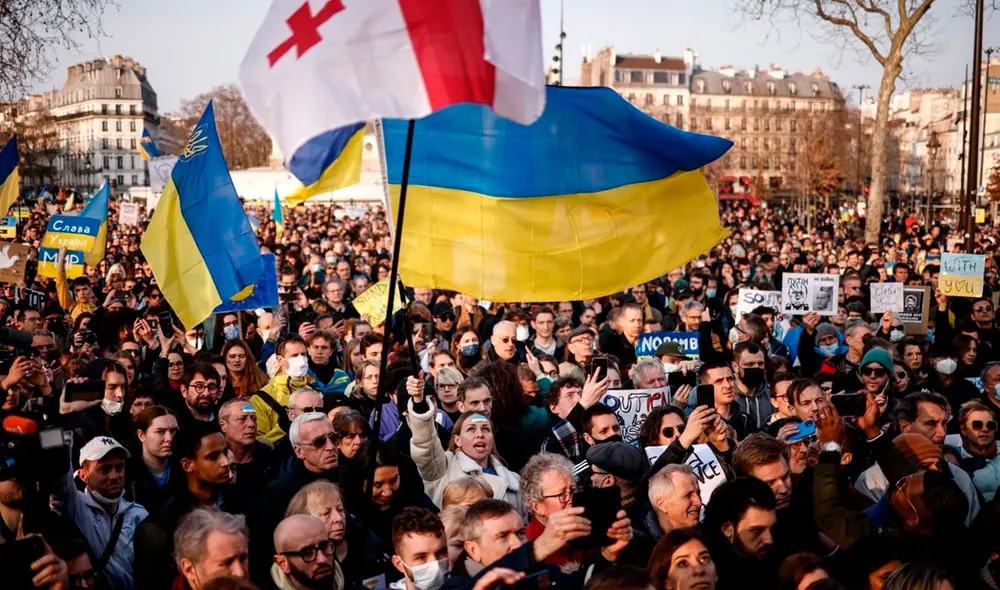 Los organizadores esperaban unas 20.000 personas, pero estiman que hubo más de 40.000, según ATS. Aún no se conocen las cifras de la Policía. Foto: captura de EFE Los organizadores esperaban unas 20.000 personas, pero estiman que hubo más de 40.000, según ATS. Aún no se conocen las cifras de la Policía. Foto: captura de EFE