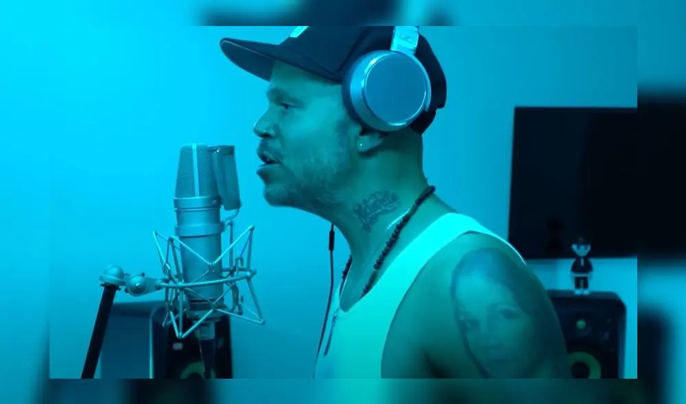 Residente protagonizó una de las mejores tiraderas de los últimos tiempos en el "BZRP mussic sessions 49". Foto: captura de YouTube.
