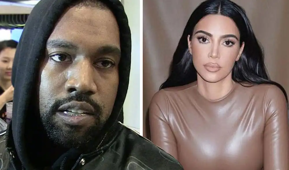 Kanye West expresa en Divorce su dolor por la separación de Kim Kardashian. Foto: Kanye West/Kim Kardashian/Instagram