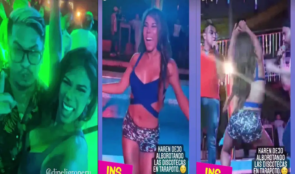 La modelo viajó a Tarapoto por trabajo. Foto: Instarándula/Instagram La modelo viajó a Tarapoto por trabajo. Foto: Instarándula/Instagram