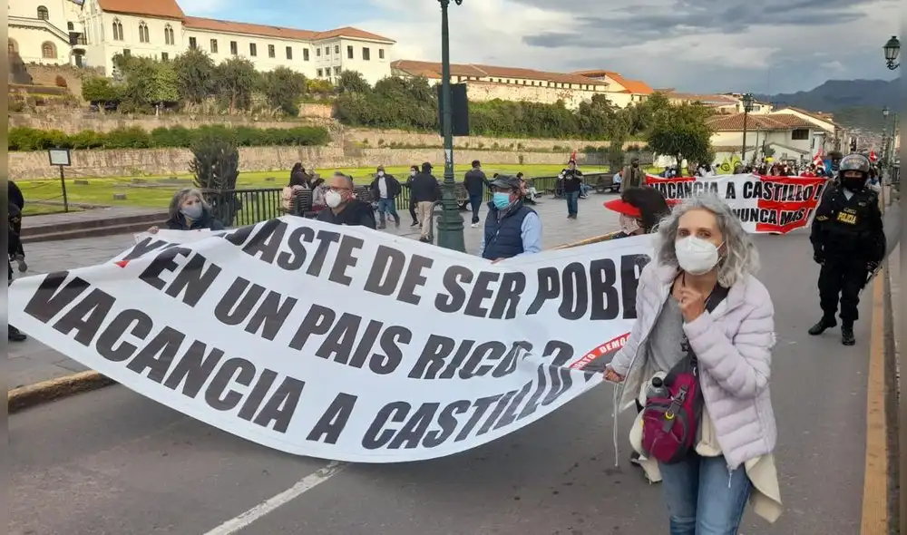Manifestación partió de la Plazoleta de Limacpampa. Foto: La República