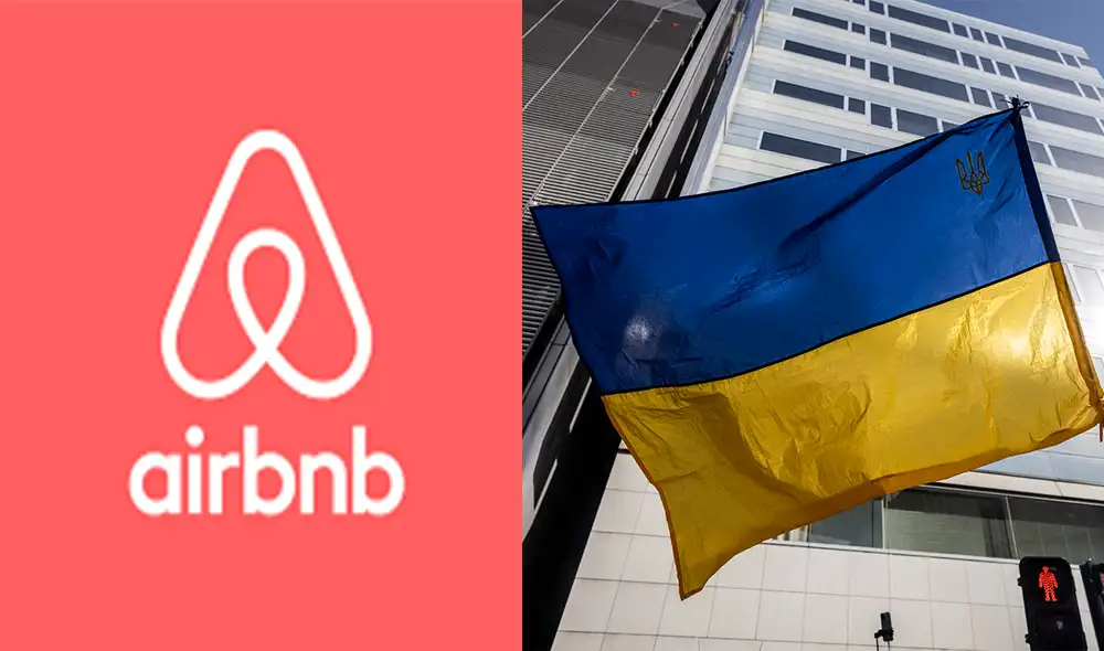 La aplicación de reservas también acoge refugiados de Ucrania en sus hospedajes. Foto: composición LR/Airbnb/AFP