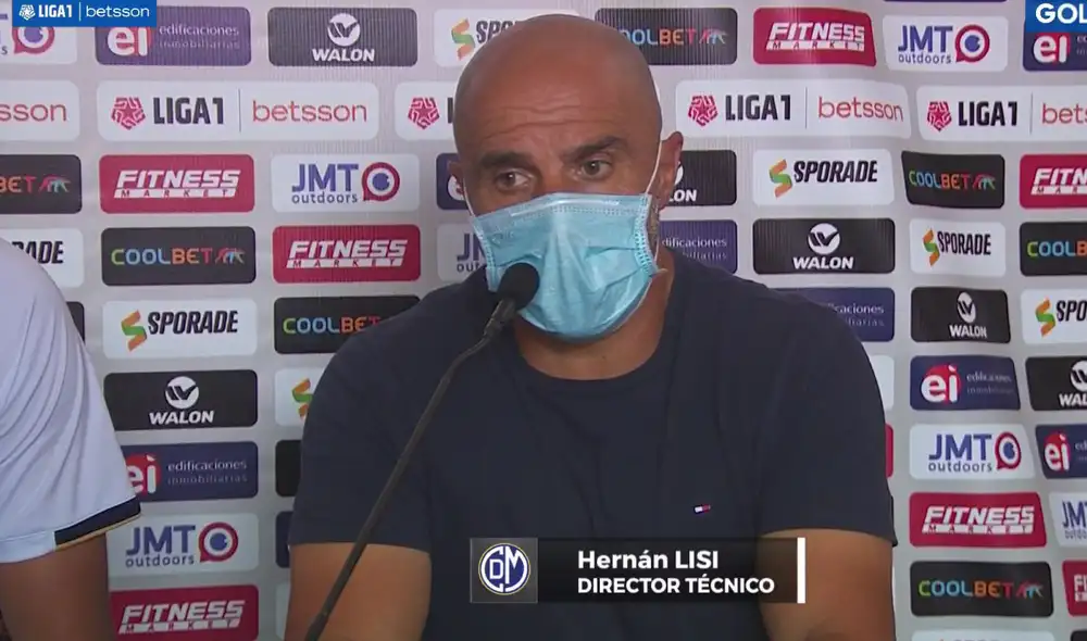 Hernán Lisi llegó a Municipal en el 2021. Foto: captura de Gol Perú