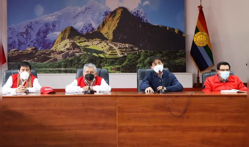 Reunión se desarrolló en la sede del Gobierno Regional de Cusco. Foto: GORE Cusco