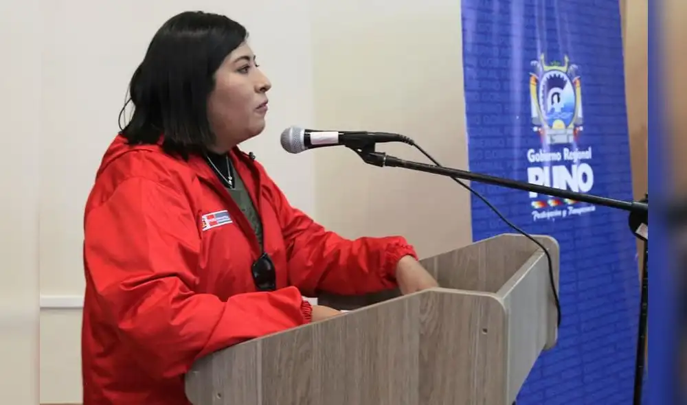 Chávez se pronunció sobre la coyuntura política en evento. Foto: GORE Puno