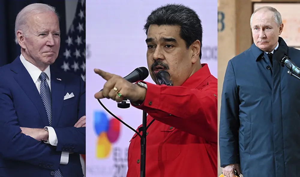 Nicolás Maduro se reunirá con una representación del Gobierno de Joe Biden en Caracas, en medio del conflicto ruso, según The New York Times. Foto: composición/AFP Nicolás Maduro se reunirá con una representación del Gobierno de Joe Biden en Caracas, en medio del conflicto ruso, según The New York Times. Foto: composición/AFP