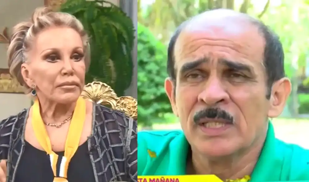 Cecilia Bracamonte también opinó a cerca de la expareja de Gisela Valcárcel. Foto: Composición LR / Panamericana TV / Willax TV.