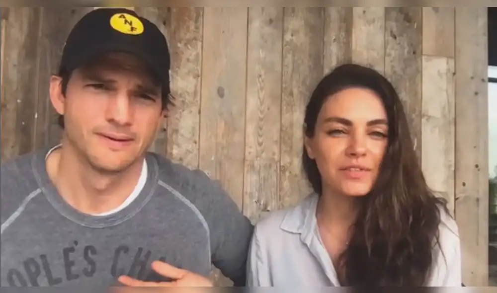 Mila Kunis y Ashton Kutcher usaron sus plataformas sociales y su alcance para recaudar dinero en causa de quienes huyen del país sitiado. Foto: Instagram/Ashton Kutcher