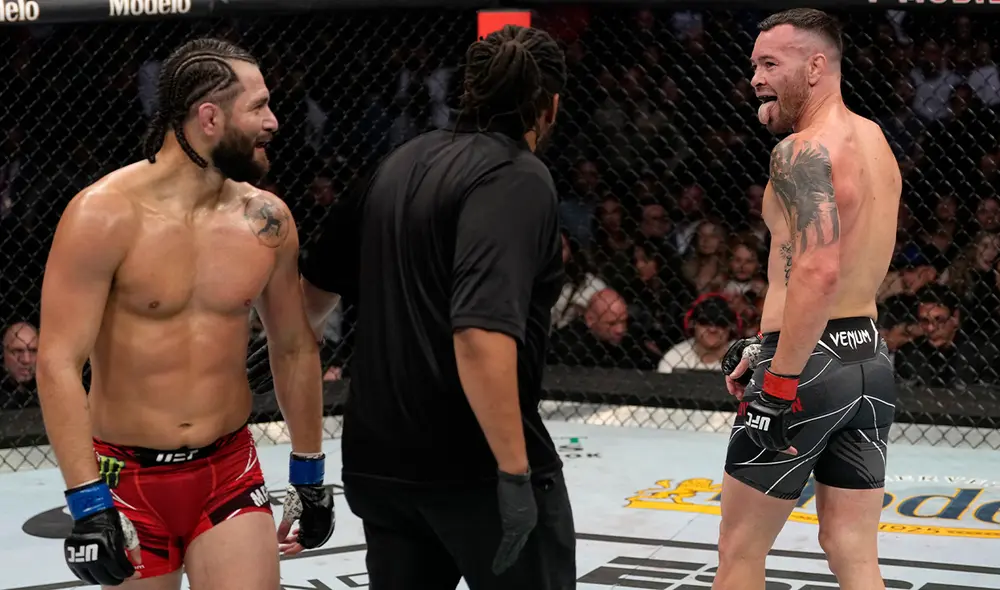 Colby Covington saldó cuentas con Jorge Masvidal tras la ruptura de su amistad. Foto: Twitter UFC Colby Covington saldó cuentas con Jorge Masvidal tras la ruptura de su amistad. Foto: Twitter UFC