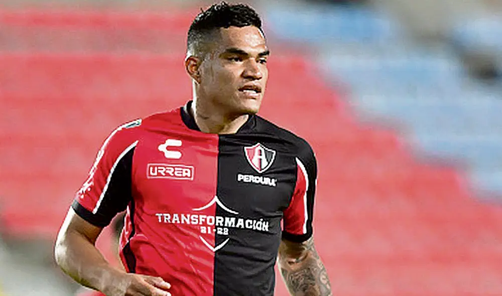 Anderson Santamaría fue titular en el conjunto rojinegro. Foto: difusión