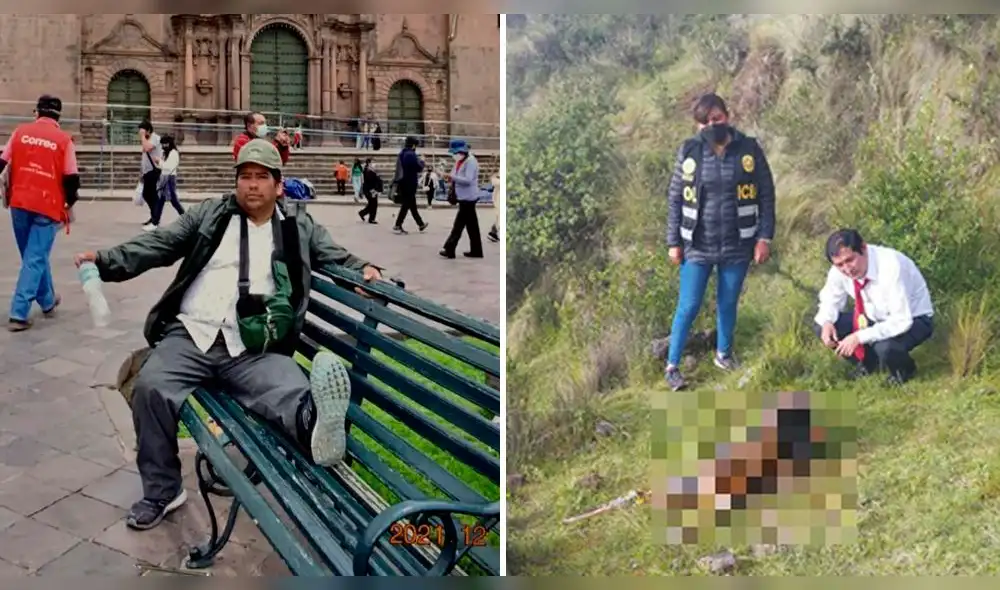 Cuerpo que pertenecerá a ciudadano huancavelicano fue hallado en Cusco. Foto: PNP