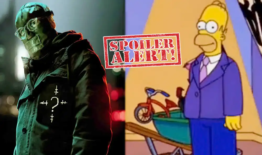 The Batman y el guiño al plan de Homero Simpson. Foto: composición / Warner / 20th Century Fox Television