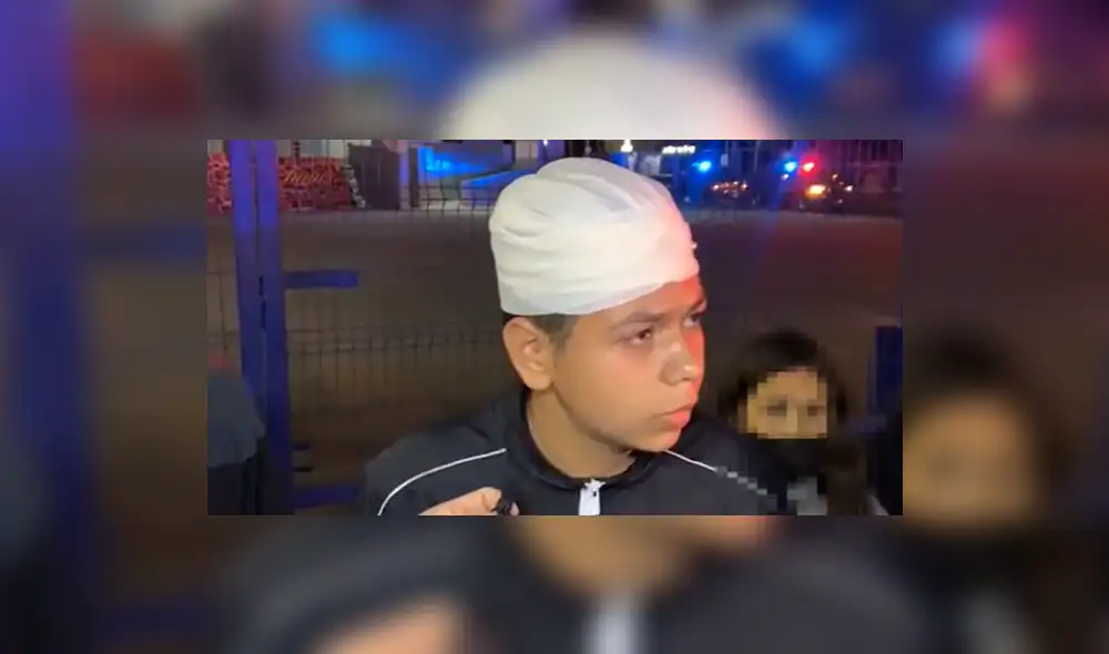 Hincha del Atlas criticó el mal accionar de la Policía. Foto: captura video/Tv Azteca Hincha del Atlas criticó el mal accionar de la Policía. Foto: captura video/Tv Azteca