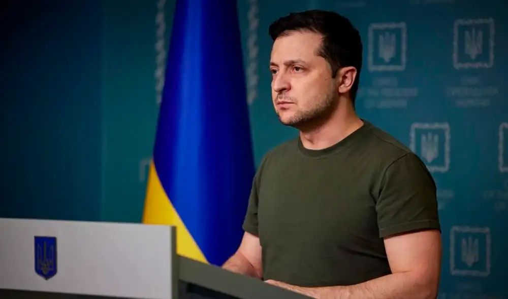 En un nuevo video publicado en la cuenta oficial de Telegram del mandatario, Zelenski recalcó que “la pacífica Vinnytsia nunca ha amenazado a Rusia”. Foto: EFE En un nuevo video publicado en la cuenta oficial de Telegram del mandatario, Zelenski recalcó que “la pacífica Vinnytsia nunca ha amenazado a Rusia”. Foto: EFE