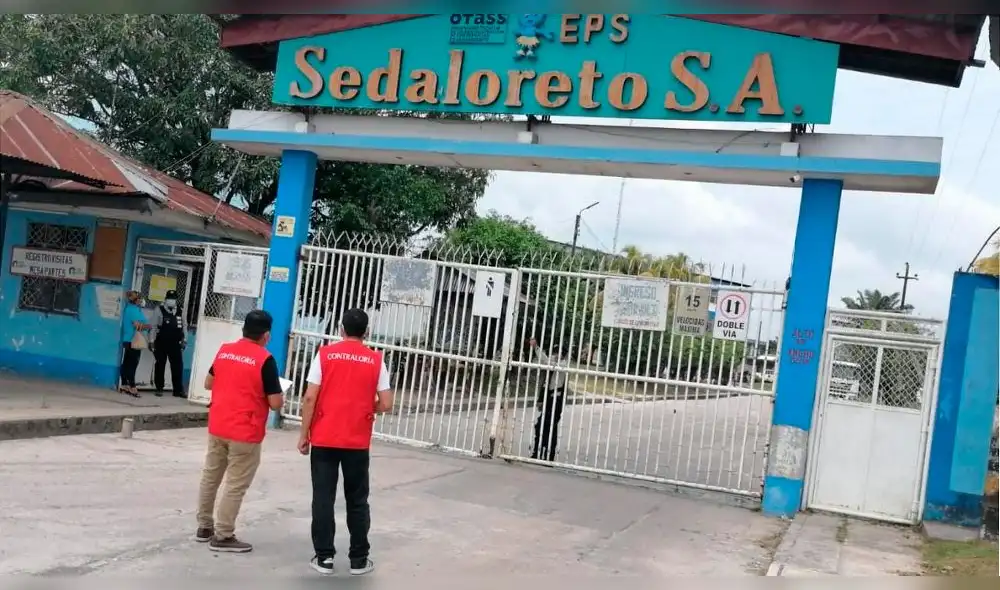 Auditores de la Contraloría detectan perjuicio económico en Sedaloreto. Foto: Contraloría.