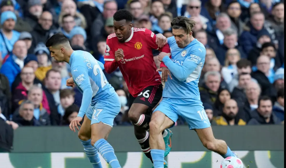 Manchester City supera al United por la fecha 28 de la Premier League. Foto: EFE