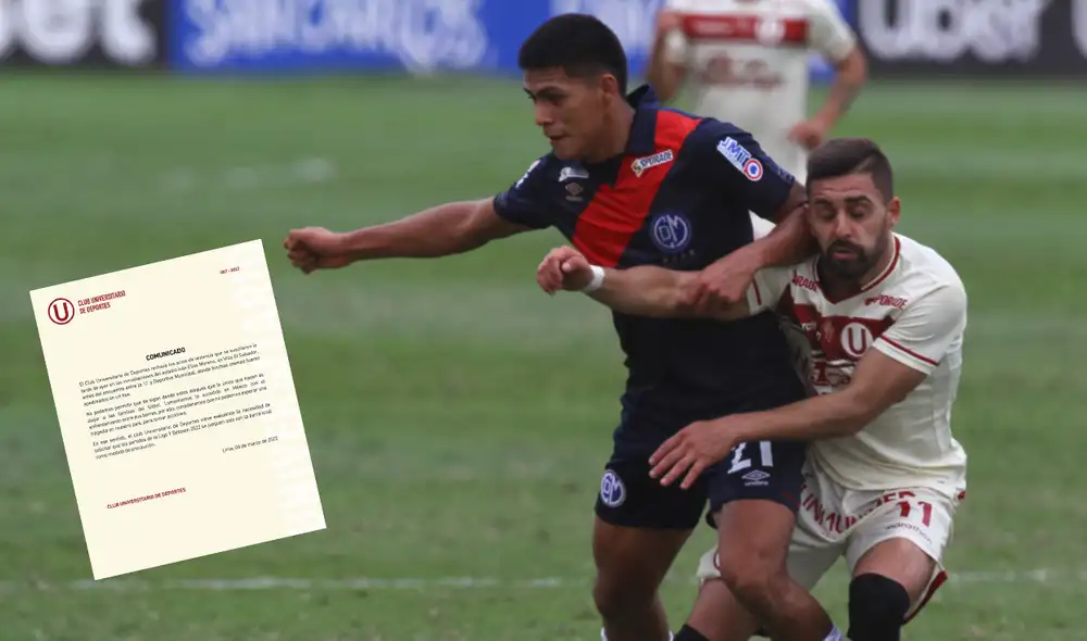 Universitario cayó 2-1 ante Deportivo Municipal. Foto: composición GLR/Universitario