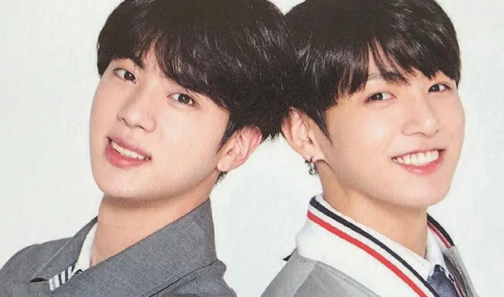 Jin y Jungkook de BTS son los integrantes de mayor y menor edad en el grupo k-pop, respectivamente.