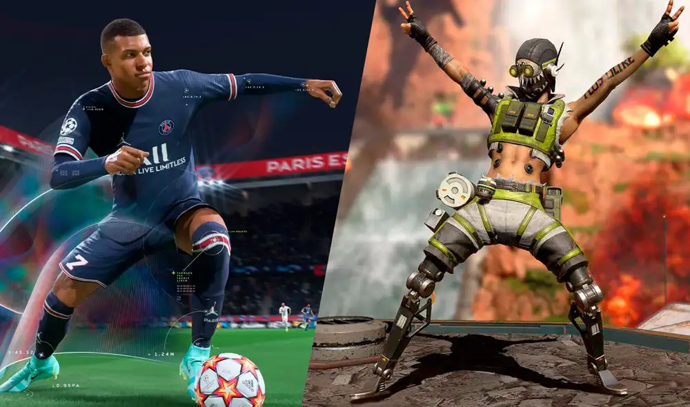 Por medio del Legends Pack, los fans de FIFA 22 podrán conseguir uniformes inspirados en personajes de Apex Legends. Foto composición - La República