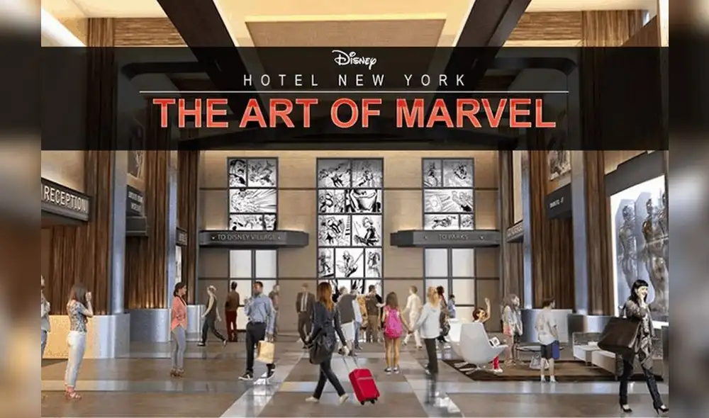Disney abre el primer hotel dedicado a Marvel en una de sus sedes. Foto: Disney