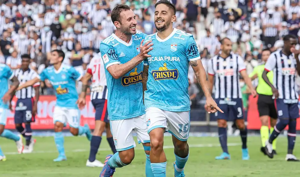 Alejandro Hohberg marcó su primer gol del año con Sporting Cristal. Foto: Liga de Fútbol Profesional