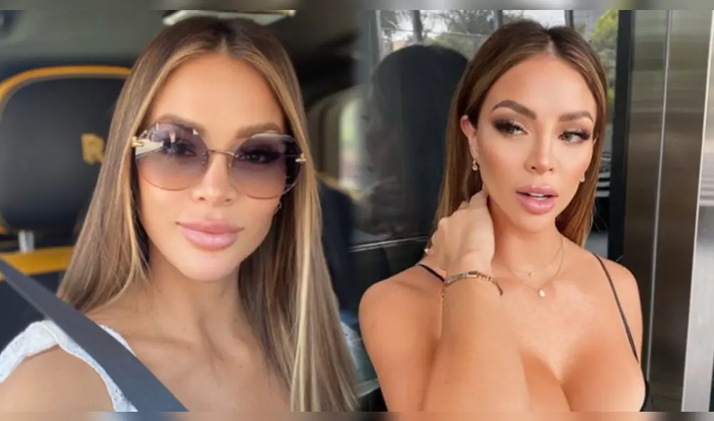 Sheyla Rojas se mostró dispuesta a grabar un hilarante video con el tema "Que me deje coja, sino next". Foto: composición/Sheyla Rojas/Instagram Sheyla Rojas se mostró dispuesta a grabar un hilarante video con el tema "Que me deje coja, sino next". Foto: composición/Sheyla Rojas/Instagram