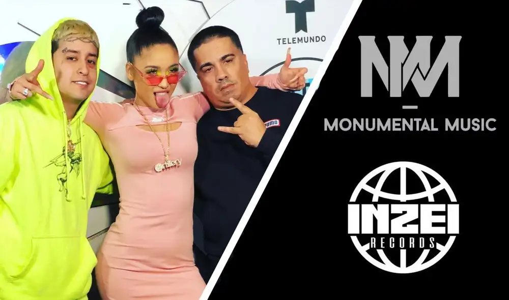 Monumental Music e Inzei Records buscan convertir al Callao en la sede mundial de música urbana. Foto: Inzei Records/Instagram