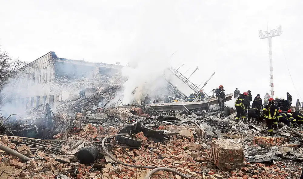 Víctimas. Al menos diez personas resultaron afectadas por el ataque, aunque no se confirma el número de muertos. Foto: difusión
