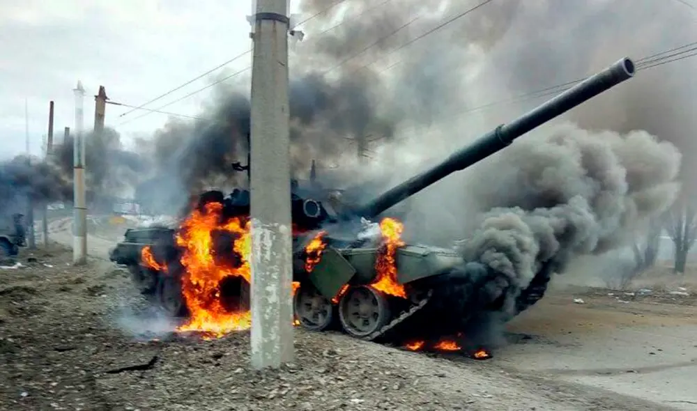 Las Fuerzas Armadas ucranianas explicaron en este balance que el cálculo de los daños en las filas enemigas “se está complicando por la alta intensidad de las hostilidades”. Foto: EFE