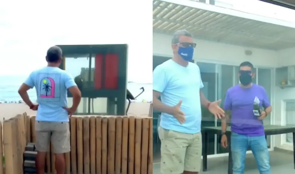 Sergio Galliani pide a la Municipalidad de Punta Hermosa que respete sus derechos por el bloqueo del que es víctima desde hace 4 años. Foto: Día D/captura Sergio Galliani pide a la Municipalidad de Punta Hermosa que respete sus derechos por el bloqueo del que es víctima desde hace 4 años. Foto: Día D/captura