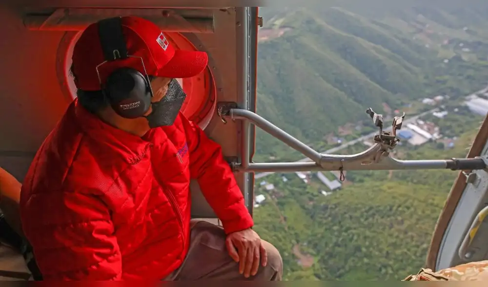 Castillo Terrones viajó a la región Cajamarca la mañana de este lunes. Foto: Presidencia Castillo Terrones viajó a la región Cajamarca la mañana de este lunes. Foto: Presidencia