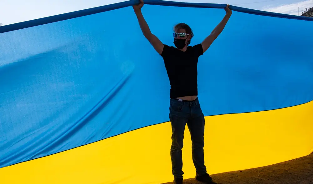 La población de Ucrania ha estado en las primeras planas debido a la invasión rusa. Foto: AFP