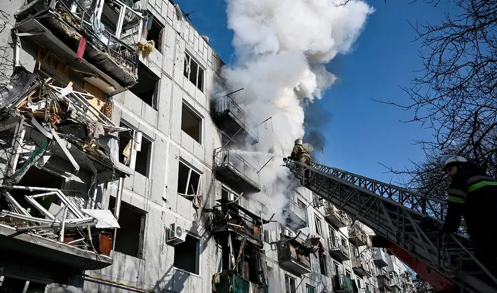 Tras las explosiones, la fabrica, ubicada a unos 50 kilómetros al oeste de Kiev, fue clausurada. Foto: AFP / referencial