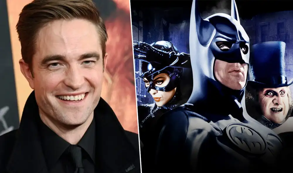 Robert Pattinson se declara fanático de Batman returns, Tim Burton y Michel Keaton. Foto: composición / Warner Bros