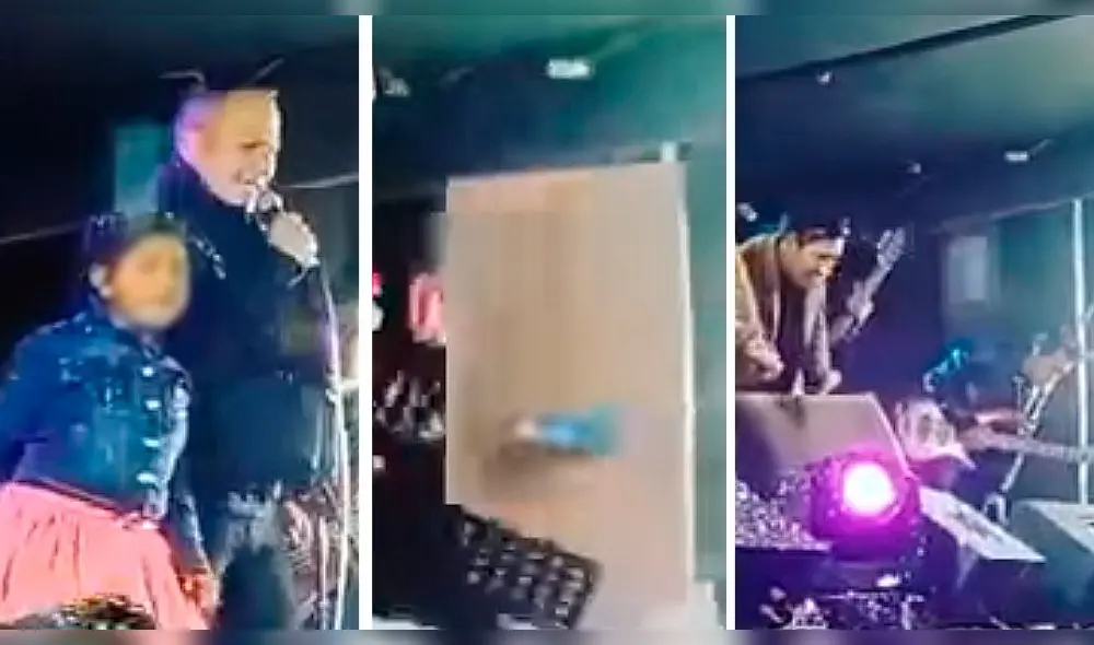 Los fanáticos mostraron su molestia con la organización del evento porque puso en riesgo la vida del grupo musical y asistentes. Foto: composición LR/Facebook Diosdado Gaitán Castro